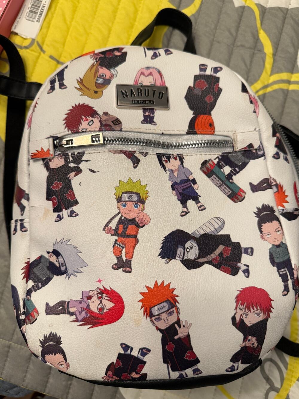 Naruto Shippuden Chibi Bioworld Character Mini Backpack